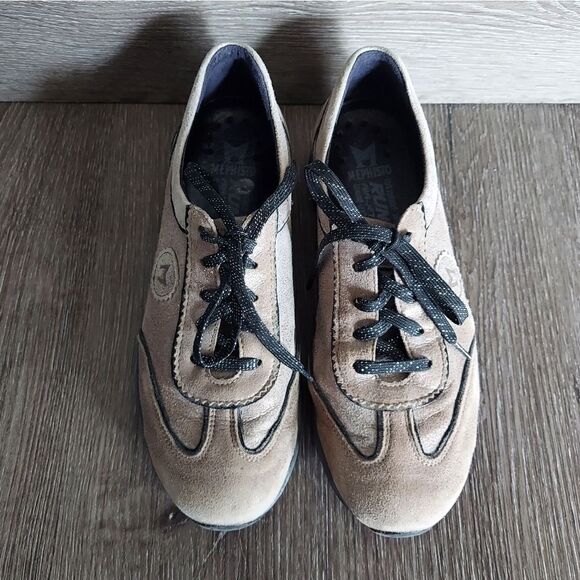 Mephisto Runoff Yael Air-Jet System Shimmer Leather Shoe Women 8 - Picture 3 of 10